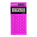 Калькулятор карманный 8-разрядов ErichKrause PC-987 Neon, розовый 1шт 62012