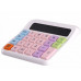 Калькулятор Alingar 12 разрядов, 138*135*15 мм, двойное питание, белый AL13245