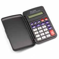 Калькулятор Alingar 8 разрядов, 100*56*10 мм, черный, "KK-328A" AL6349