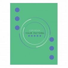 Тетрадь на кольцах А5, 120л., BG "Your pattern", глянцевая ламинация 342130