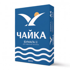 Бумага офисная Чайка А4, Марка В, 500л .356173