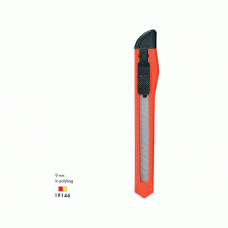 Нож канцелярский ErichKrause EasyCut,c механической фиксацией лезвия, 9 мм, ассорти 19146