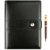 Набор подарочный: Ежедневник на кольцах А5 + ручка (чёрный) DV-6753BK Набор подарочный: Ежедневник на кольцах А5 + ручка (чёрный) DV-6753BK