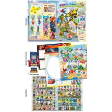 Книга подарков "Шарк" А4 с наклейками супергерои 23823