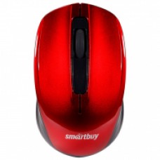 Мышь беспроводная Smartbuy ONE 332, красный, USB, 3btn+Roll 321228