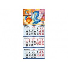 Календари квартальные КТ (в упаковке) Символ года. Дракон КТ-24-167