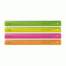 Линейка закройщика 30 см пластик непрозрач. 019230