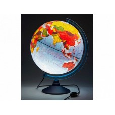 Глобус Земли 320мм, политический Классик, Евро с подсветкой Ке013200227