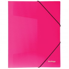 Папка на резинке Berlingo "Neon" А4, 500мкм, неоновая розовая BERLINGO* 239881