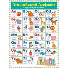 Плакат "Английский алфавит", изд.: Горчаков 460708299941184883