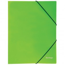 Папка на резинке Berlingo "Neon" А4, 500мкм, неоновая зеленая BERLINGO* 239879