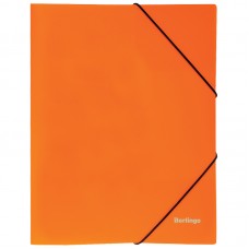 Папка на резинке Berlingo "Neon" А4, 500мкм, неоновая оранжевая BERLINGO* 239882