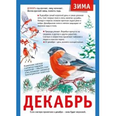 Мини-плакат "12 месяцев: Декабрь", изд.: Горчаков 460326240600771505