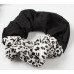 Резинка для волос "Орбита" пятнышки стиль 12см чёрно-белый 10526843