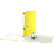 Папка-регистратор 50мм картон "Neon" сменн этик желтый ERICH KRAUSE 45394 319030
