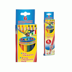 Карандаши Carioca, 06цв., заточен., картон, европодвес Carioca 001170