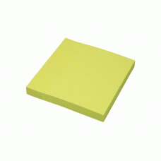 Блок самоклеящийся стикеры 76*76 100л зеленый неон DEVENTE 2010330 581815