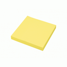 Блок самоклеящийся стикеры 76*76 100л желтый неон DEVENTE 2010329 581816