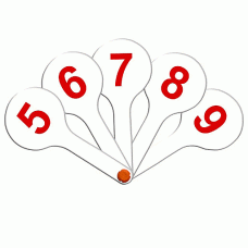 Касса веер цифры от 0 до 9 СТАММ ВК10 Кас50