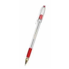 Ручка шариковая ErichKrause L-30 Gold Stick&Grip Classic 0.7, Super Glide Technology, цвет чернил красный  61043