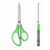 Ножницы ErichKrause Megapolis Ergo 20см, серо-зелёный  45740