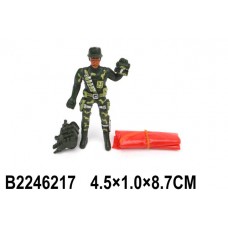 Фигурка солдат 2246217 с аксесс. в пакете 615-242