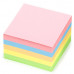 Блок для записей INFORMAT 9х9х5 см Куб непроклеенный ассорти пастель 5 цв. 80 г/м2 215427