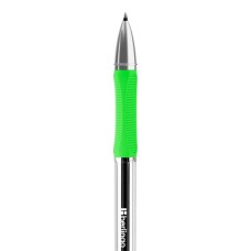 Ручка гелевая Berlingo "Tribase Gel grip" зеленая, 0,5мм, грип  362505