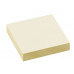 Самоклеящийся блок OfficeSpace 50*50мм, 100л., желтая пастель  269560