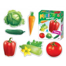 MAXI-пазлы "Овощи" в кор. 02545