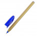 Ручка шариковая 1,0мм синяя, корпус треугольный золотой 2905917