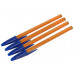 Ручки шариковые BIC "Orange Original", НАБОР 4 шт., СИНИЕ, узел 0,8 мм, линия письма 0,3 мм, пакет, 8308521