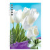 Блокнот спираль 120л А6 Тюльпаны Бг 120/30 Бг120/30