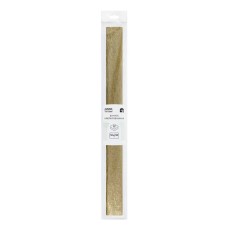 Бумага крепированная ТРИ СОВЫ, 50*250см, 22г/м2, золотая, в рулоне, пакет с европодвесом 334862