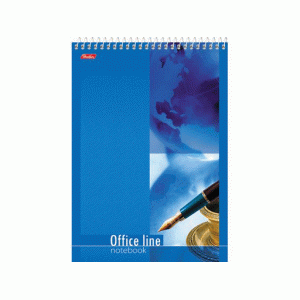 Блокнот А5 60л. спираль, жест. подлож. HATBER, Office Line, 145*205мм, 60Б5B1сп B014042 60Б5B1сп(B014042)