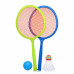 Набор ракеток (2 ракетки, мячик, волан) в сетке 2866A