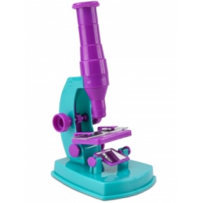 Игрушка микроскоп Bebelot (10х18 см, зум 150x, аксесс., голубо-фиолет.) (10702070/110221/0034766/1, КИТАЙ) BEB0403-144