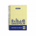 Тетрадь общая на спирали ErichKrause® MEGAPOLIS® Yellow Concept, А6, 80 листов, клетка, желтый внутренний блок 49802