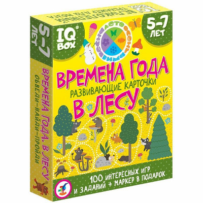 Карточная игра Времена года В лесу 4161