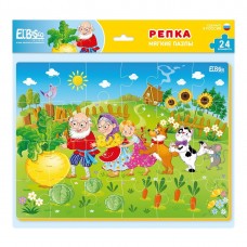 Мягкий пазл 24 "Репка" А4 ET02-012