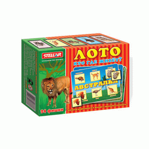 Лото "Кто где живет" 00907