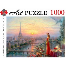 Artpuzzle. ПАЗЛЫ 1000 элементов.ДАНДОРФ О. ВЕЧЕРНИЙ ПАРИЖ (Арт. РУК1000-0457)