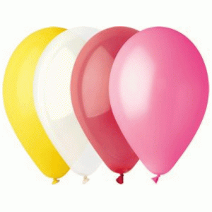 1101-0018 Шар 5" Пастель ассорти (цена за 1шт.)