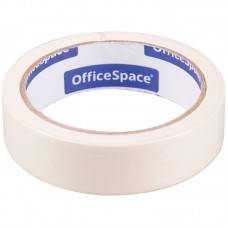 Клейкая лента малярная OfficeSpace, 25мм*25м, ШК Спейс 255782