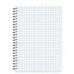 Тетрадь 96л., А5, клетка, Alingar "Nature colours", гребень, мелованный картон (стандарт), блок офсет AL9235