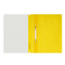 Папка-скоросшиватель пластик. СТАММ А4, 160мкм, желтая с прозр. верхом 355672