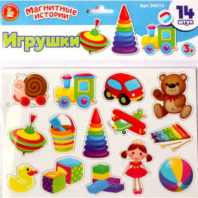 Настольная игра магнитная "Игрушки" 04013 5135713