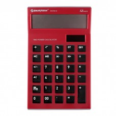 Калькулятор настольный 12 разр.  "Darvish" 109*174*26мм  красный DV-2725-12R