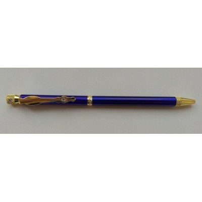 Автоматическая ручка AN 2218 шариковая, цвет чернил СИНИЙ, поворотный механизм