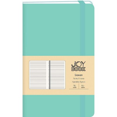 Блокнот для записей А6- 96л "Joy Book. Снежная мята"  КанцЭксмо БДБЛ6963584